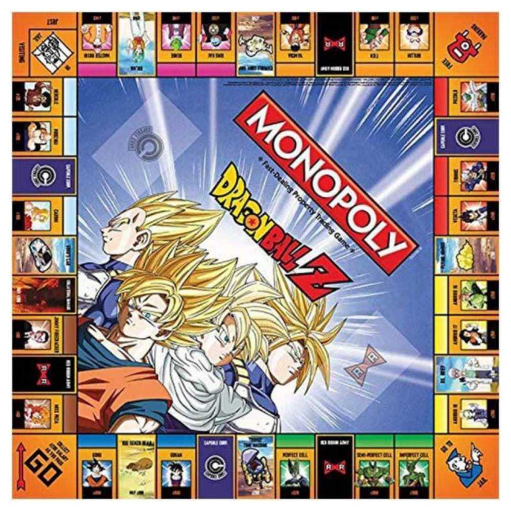 Monopoly: Dragon Ball Z  (2-6) board game collectible [Barcode 700304048509] - Main Image 3