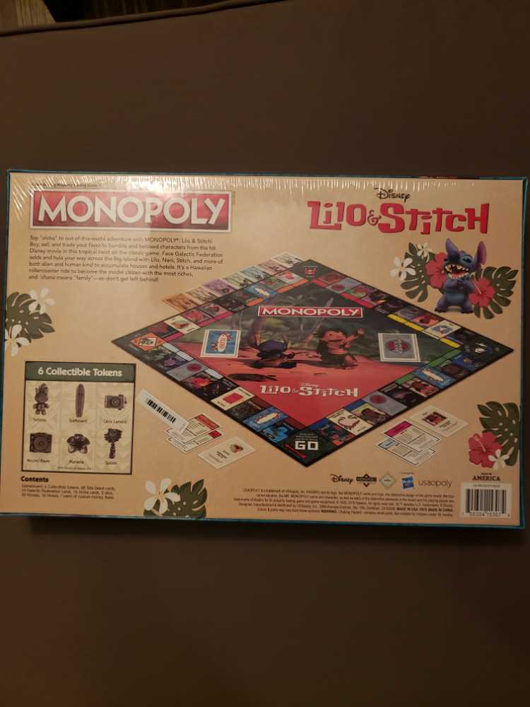 Disney Lilo & Stitch  (2-6) board game collectible [Barcode 70037364] - Main Image 2
