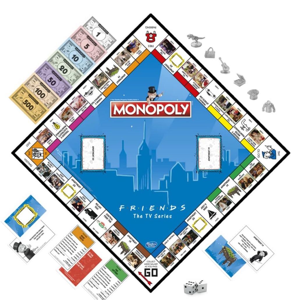 Monopoly: Friends   (2-6) board game collectible [Barcode 630509910717] - Main Image 3