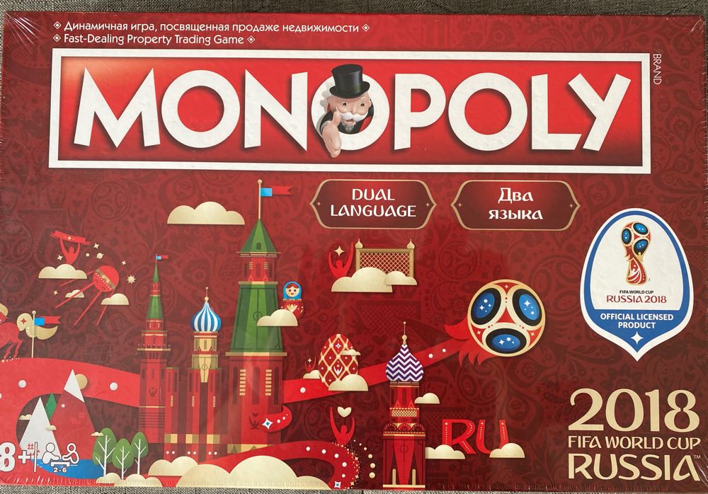 World Cup Russia 2018  board game collectible [Barcode 5036905033701] - Main Image 2