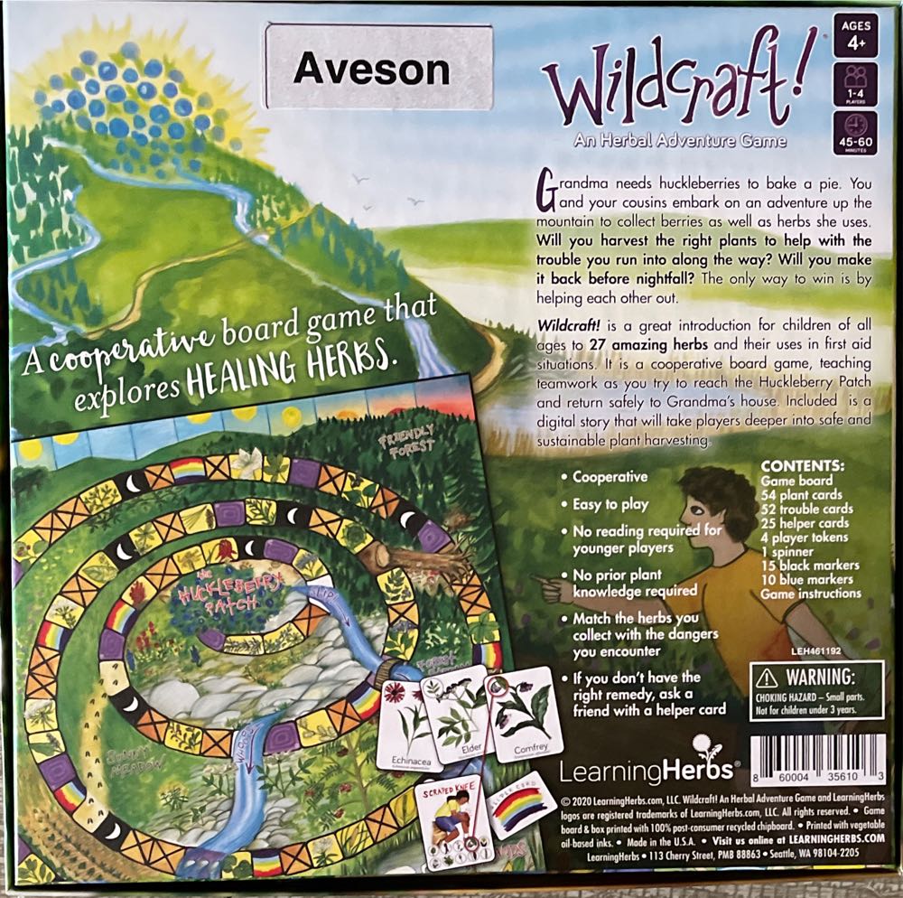 Wildcraft!  (1-4) board game collectible [Barcode 860004356103] - Main Image 2