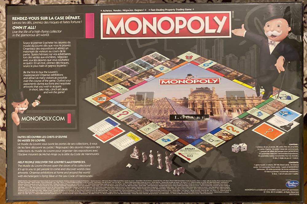 Louvre Musee  board game collectible [Barcode 3336729118274] - Main Image 2