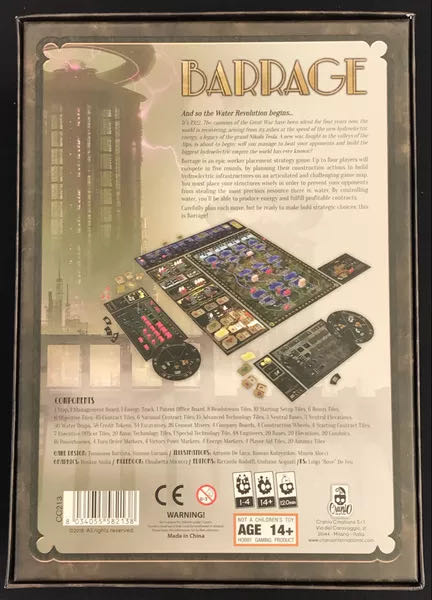 Barrage  (2-4) board game collectible [Barcode 8034055582138] - Main Image 3