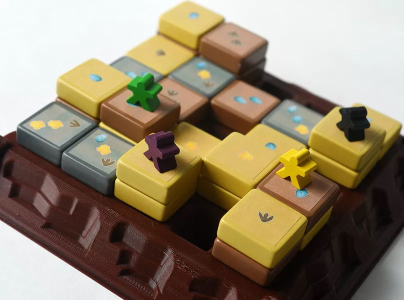 Fossilis  (2-5) board game collectible [Barcode 782150647310] - Main Image 4
