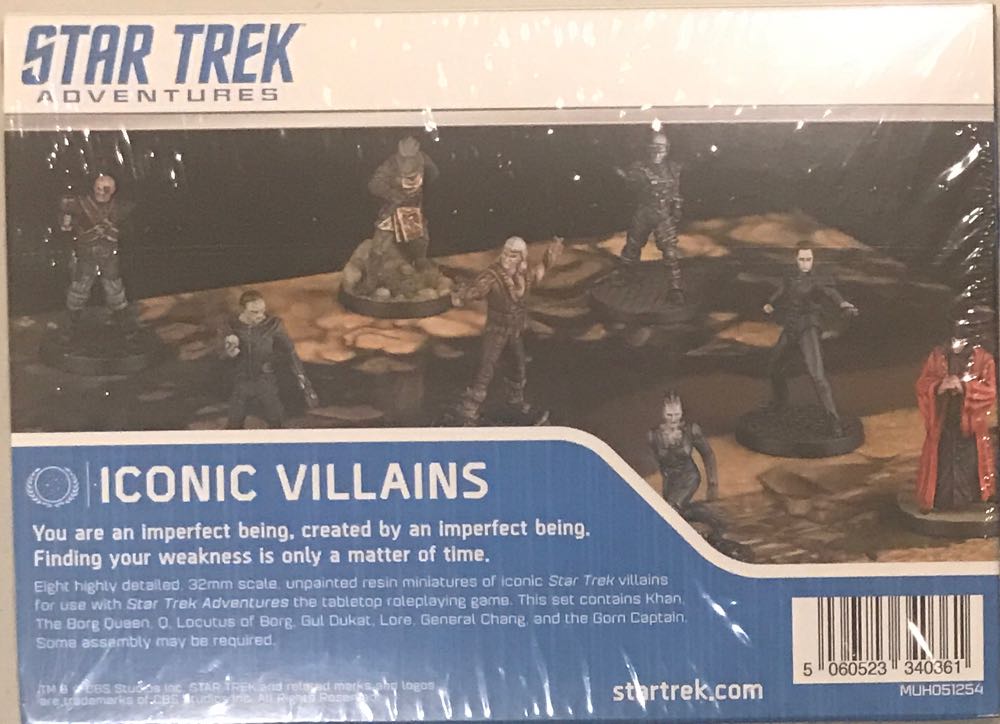 Modiphius Star Trek Adventures: Iconic Villains  board game collectible [Barcode 5060523340361] - Main Image 2