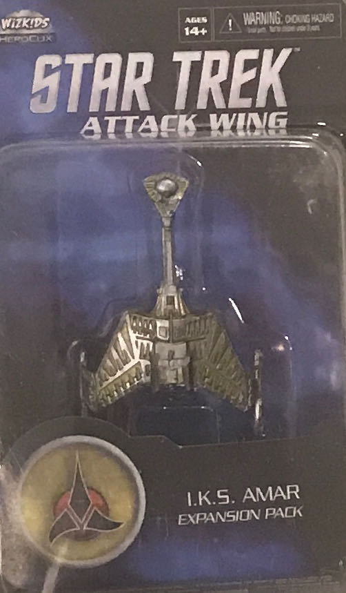 Star Trek Attack Wing I.K.S. Amar  (2) board game collectible [Barcode 634482723272] - Main Image 1