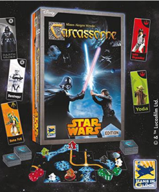 Carcassonne Star Wars  (2-5) board game collectible [Barcode 4001504881610] - Main Image 2