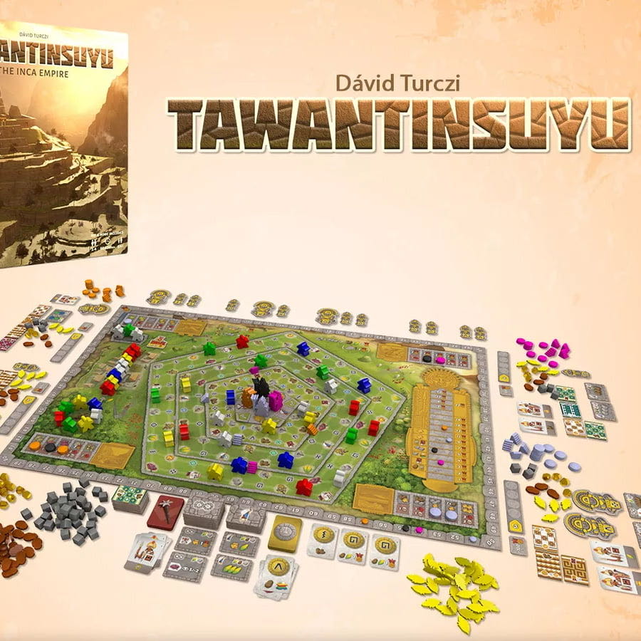 Tawantinsuyu: The Inca Empire  (1-4) board game collectible [Barcode 6425453001079] - Main Image 3