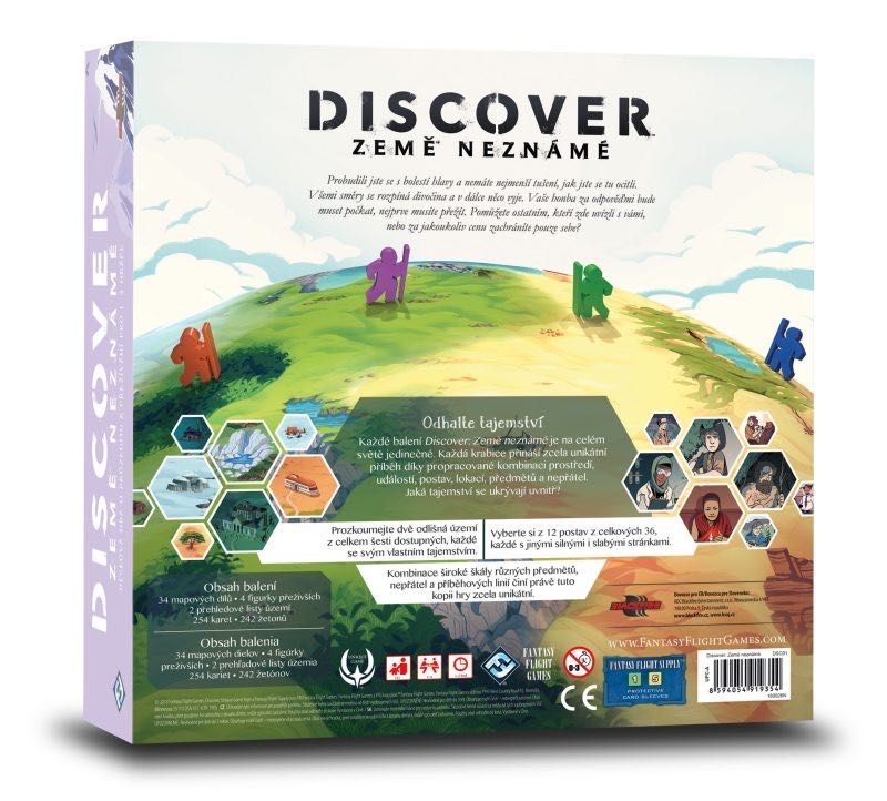 Discover země Neznáme  board game collectible [Barcode 8594054919354] - Main Image 2