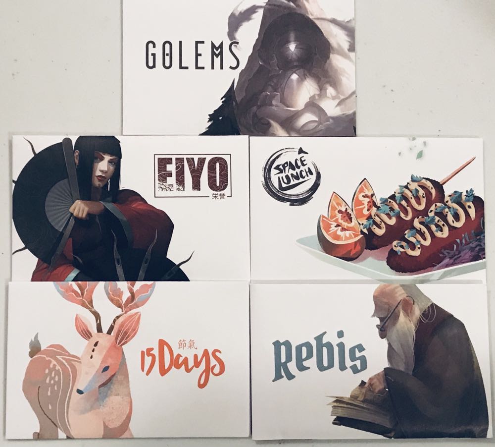 The Matchbox Collection: Achievement Booster Pack  (1-4) board game collectible [Barcode 602573705469] - Main Image 3