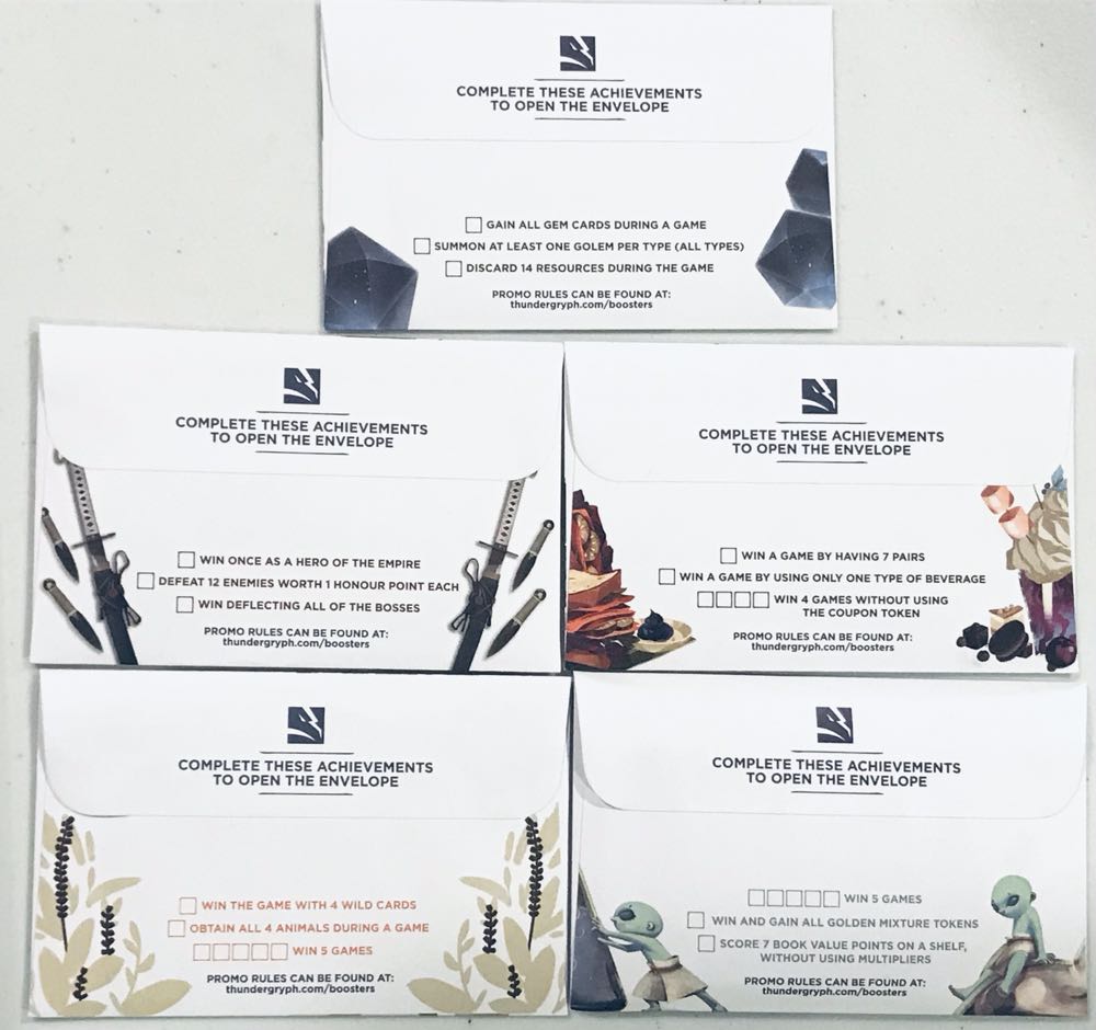 The Matchbox Collection: Achievement Booster Pack  (1-4) board game collectible [Barcode 602573705469] - Main Image 4