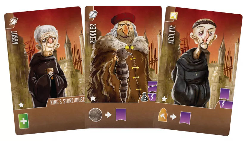 Architects of the West Kingdom: Paladins KS 2019 Promos  board game collectible - Main Image 2