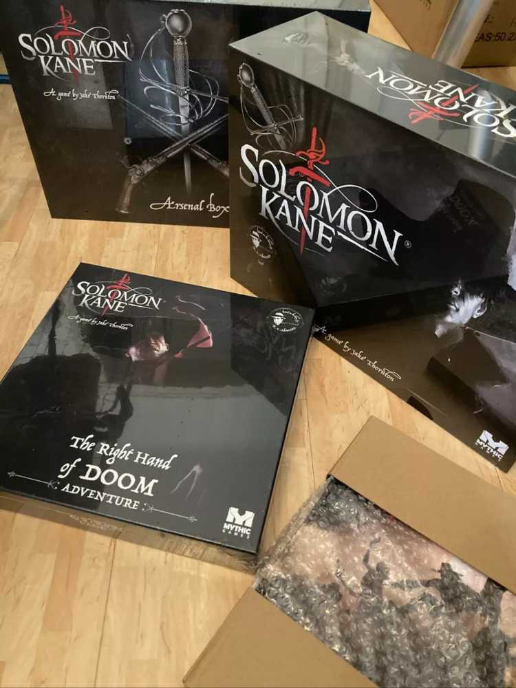 Solomon Kane  (1-5) board game collectible [Barcode 619660556781] - Main Image 3