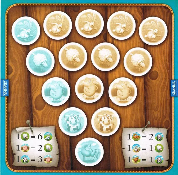 Super Farmer  (2-4) board game collectible [Barcode 5900221110869] - Main Image 3