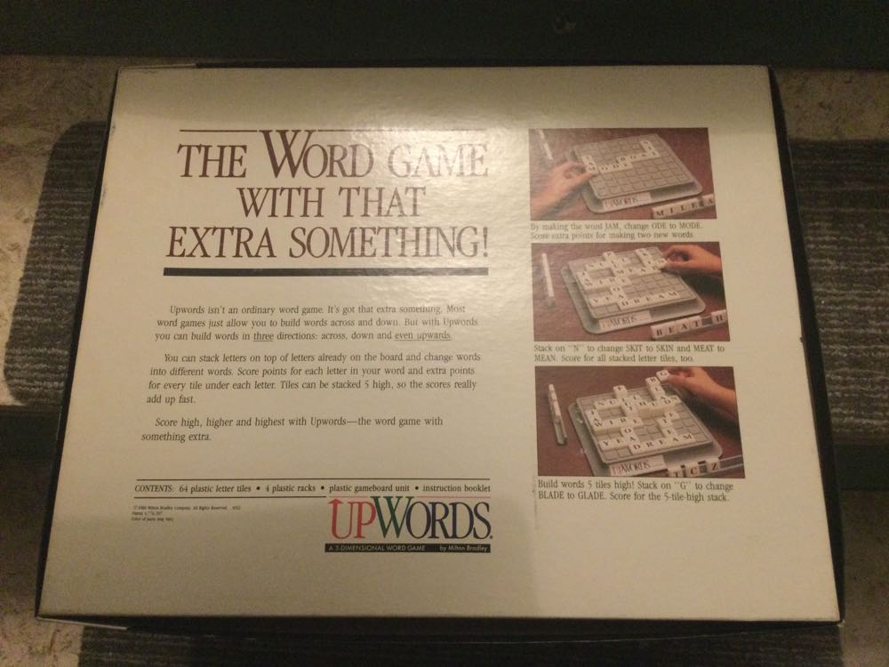 Upwords  (2-4) board game collectible [Barcode 032244043123] - Main Image 2