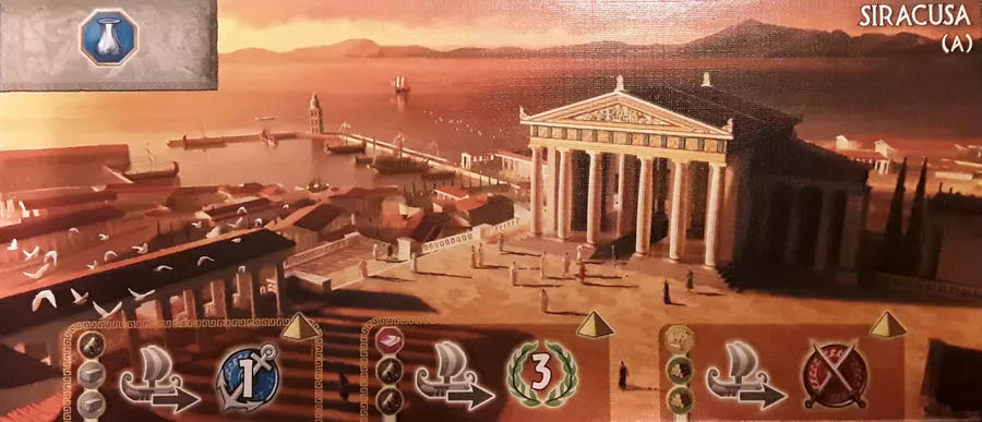 7 Wonders: Armada - Siracusa  board game collectible - Main Image 2