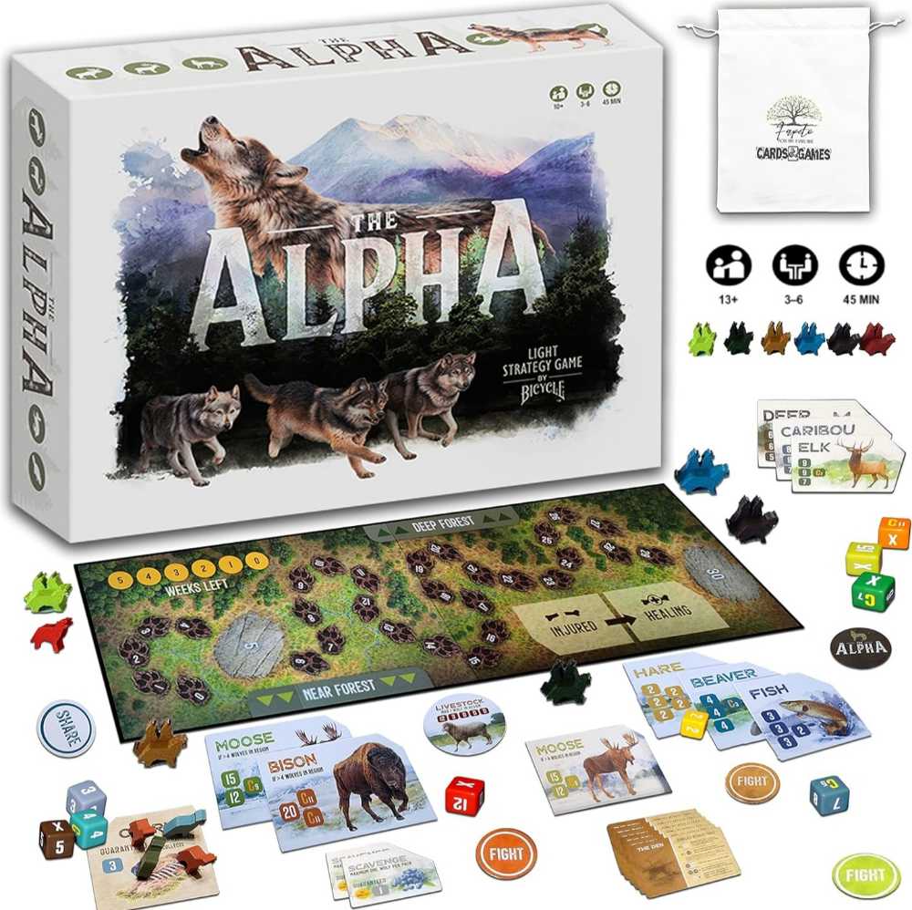 The Alpha  (3-6) board game collectible [Barcode 073854025444] - Main Image 3