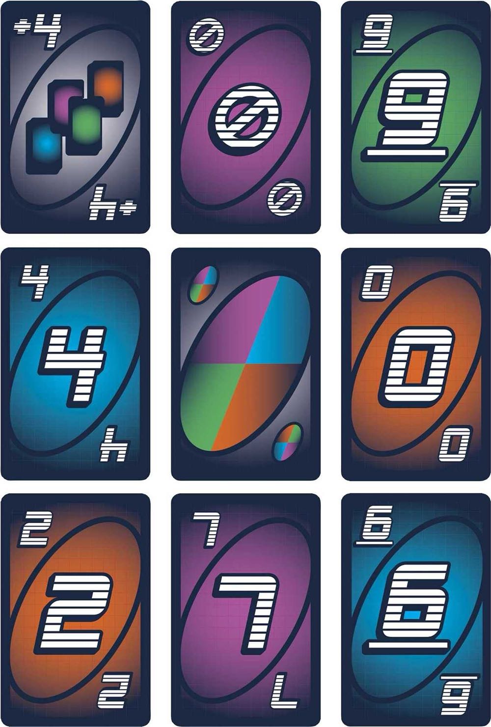 UNO: The 80s  (2-10) board game collectible [Barcode 887961962888] - Main Image 3