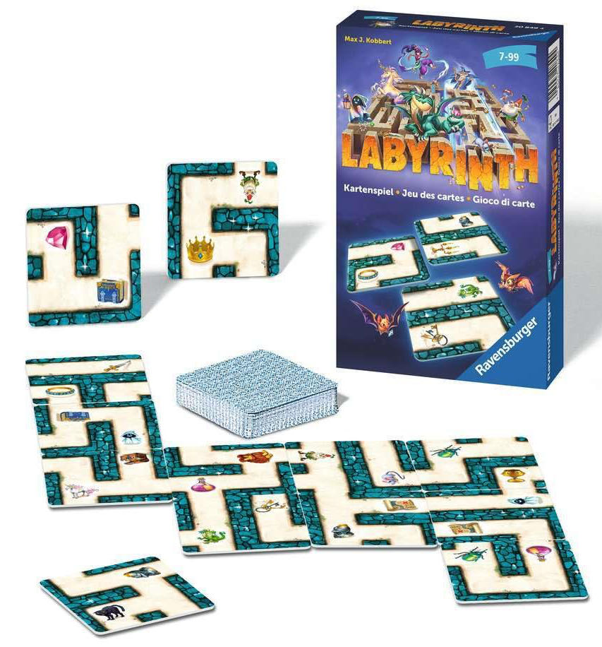 Labyrinth The Card Game  (2-6) board game collectible [Barcode 4005556207589] - Main Image 3