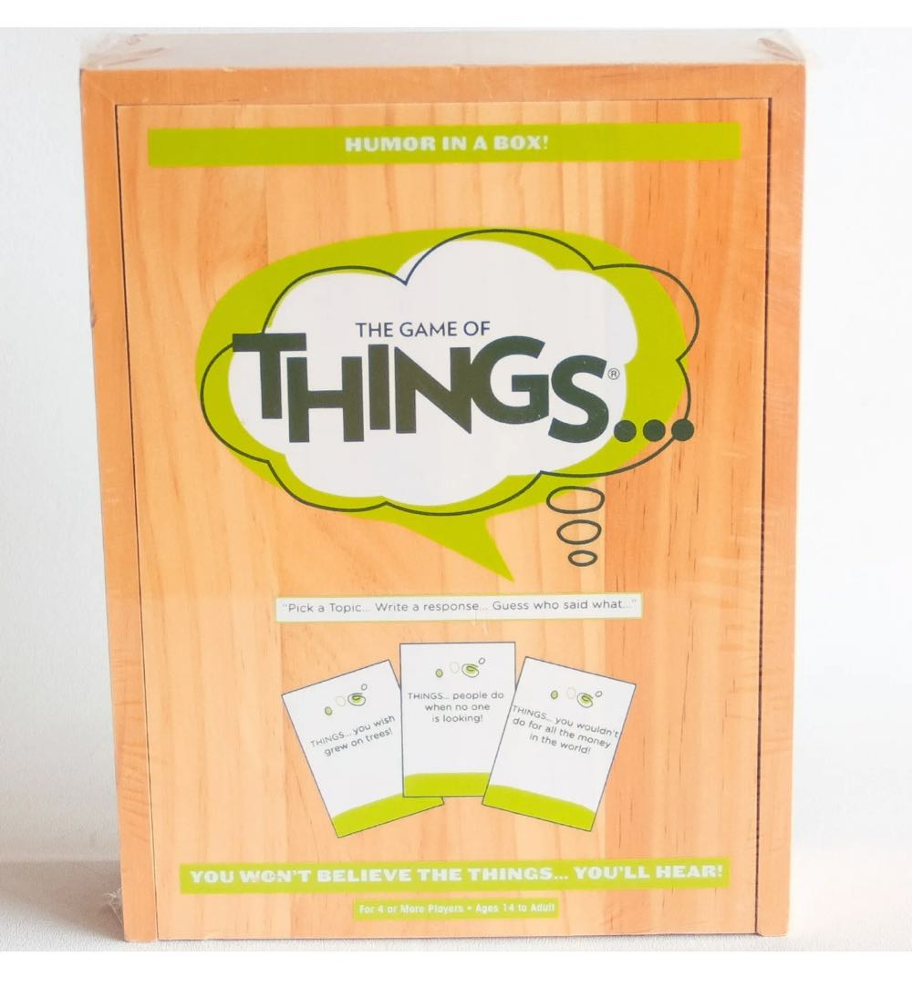 Things, The Game Of  (4+) board game collectible [Barcode 093514077071] - Main Image 2