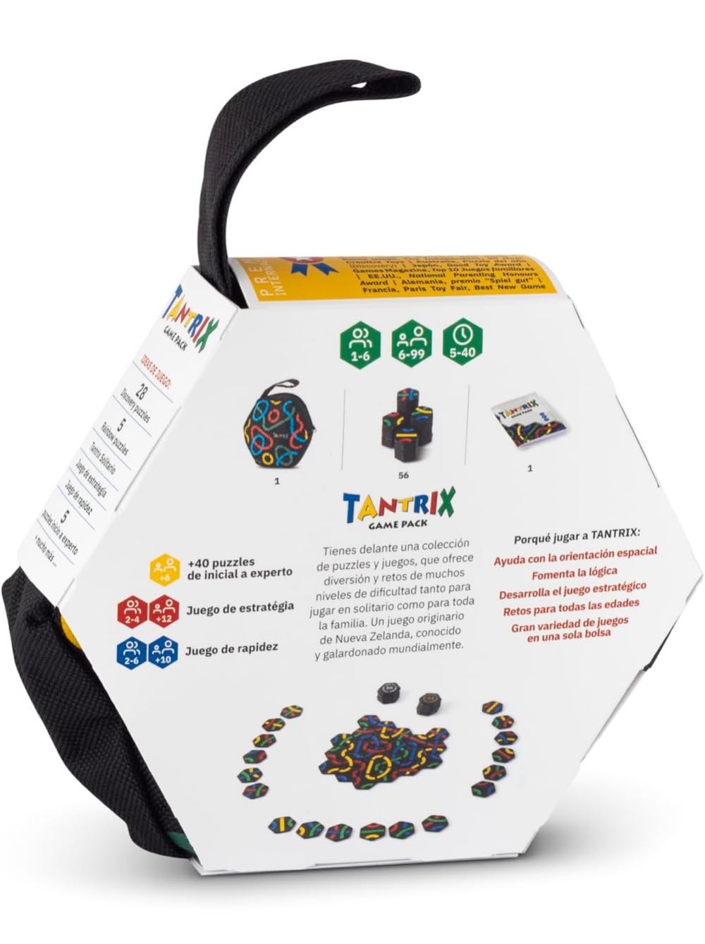Tantrix (1–6 players | 6+ | 5–40 min.)  (1–6) board game collectible - Main Image 2