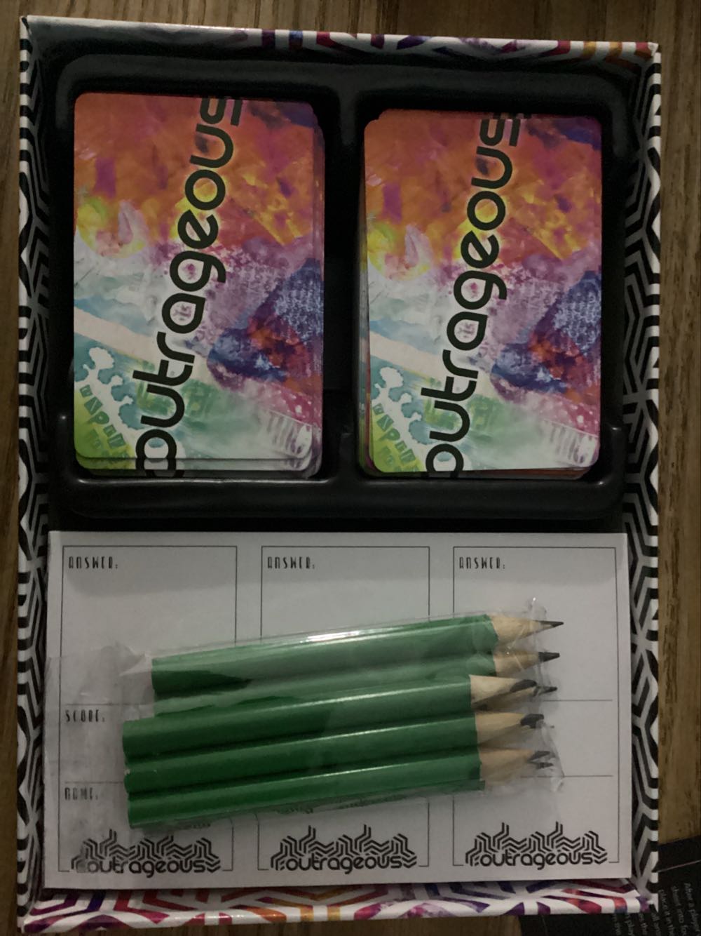 Outrageous  board game collectible [Barcode 855004007049] - Main Image 3