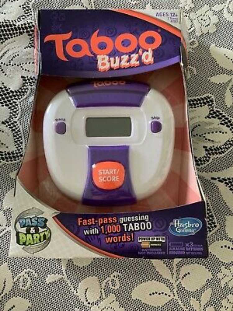 Taboo  board game collectible - Main Image 1