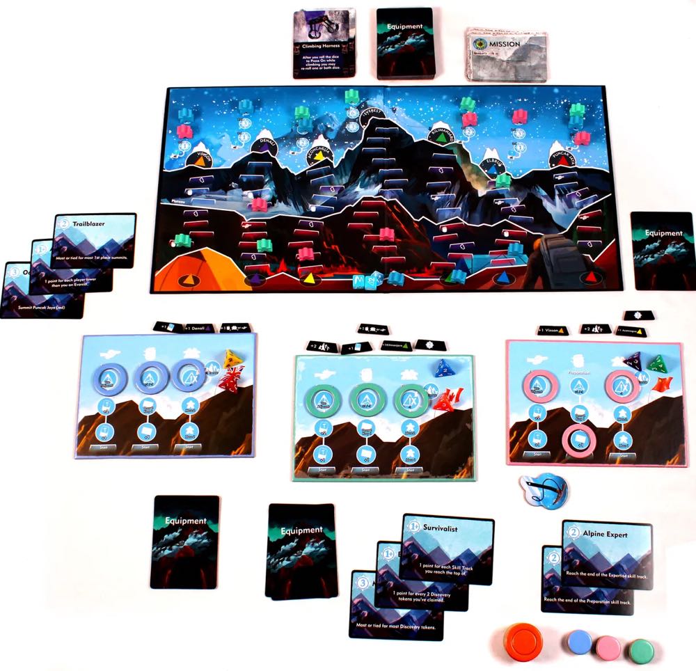7 Summits  (2 3 4 5) board game collectible [Barcode 682604701394] - Main Image 3
