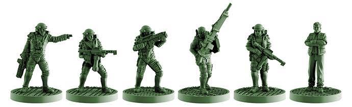 Aliens: Ultimate Badasses Expansion  (1-6) board game collectible - Main Image 2