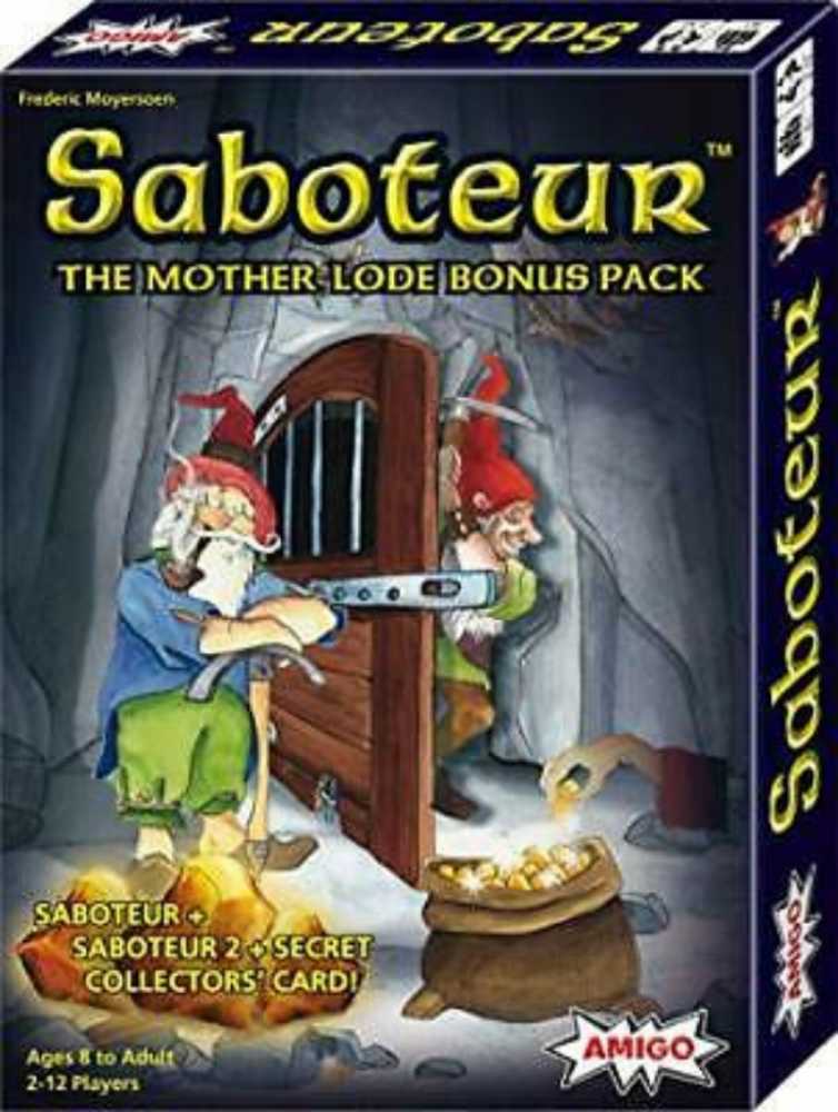 Saboteur 2  (2-12) board game collectible [Barcode 19103877] - Main Image 2
