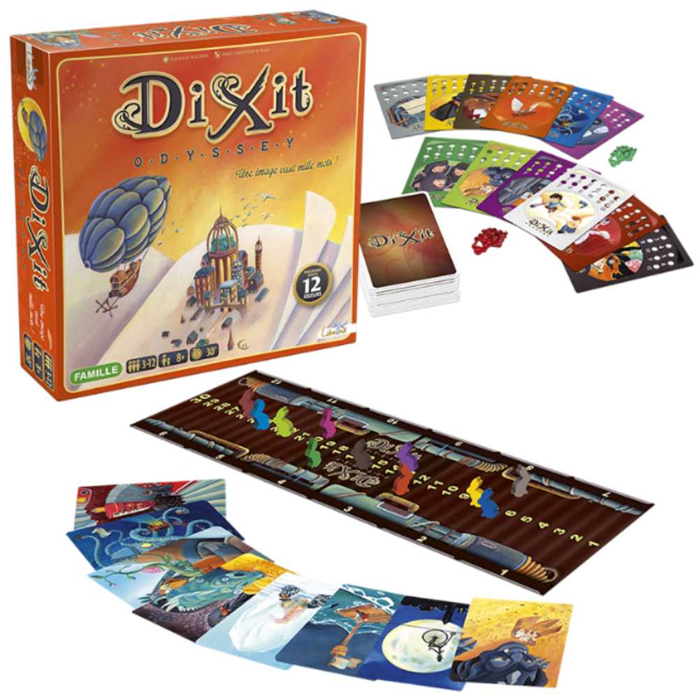 Dixit Odyssey  (3-12) board game collectible [Barcode 3558380011743] - Main Image 2