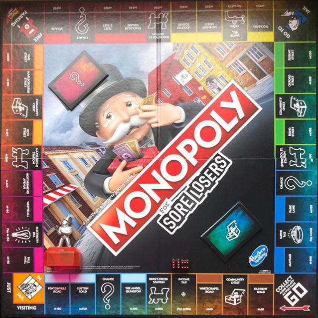 Monopoly : For Sore Losers  (2-6) board game collectible [Barcode 630509946440] - Main Image 2