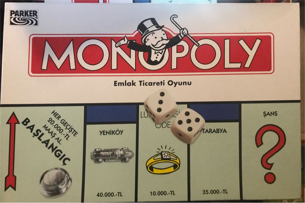 Turkey : Monopoly  board game collectible [Barcode 5023117386015] - Main Image 1