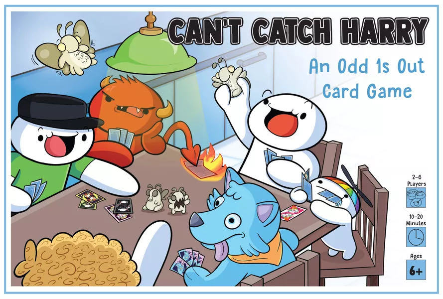 Can’t Catch Harry Card Game The Odd 1s Out Original Game  (2-6) board game collectible [Barcode 850002773002] - Main Image 2
