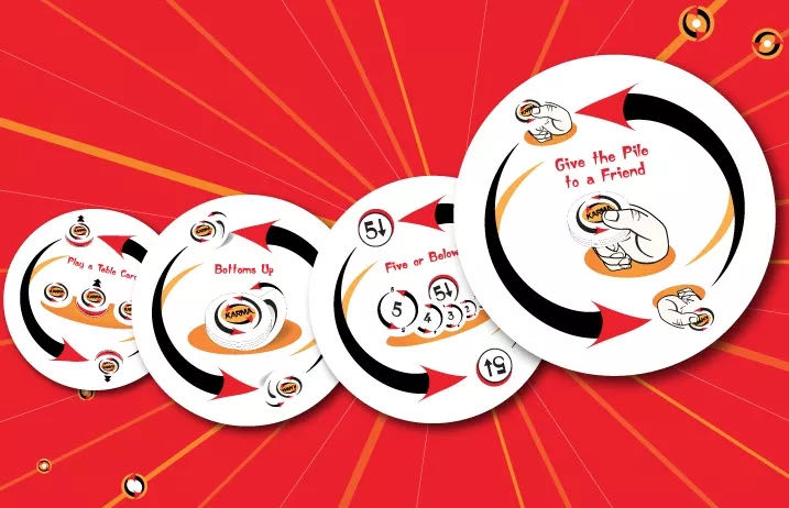 Karma: Mini Rounds  (2-4) board game collectible [Barcode 736396094001] - Main Image 4