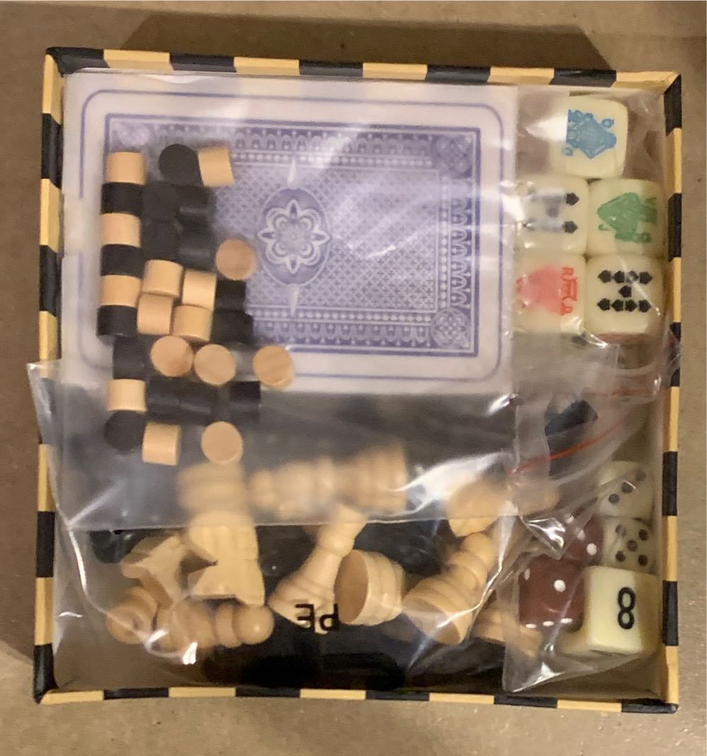 Classic Games Five-in-One  board game collectible - Main Image 3