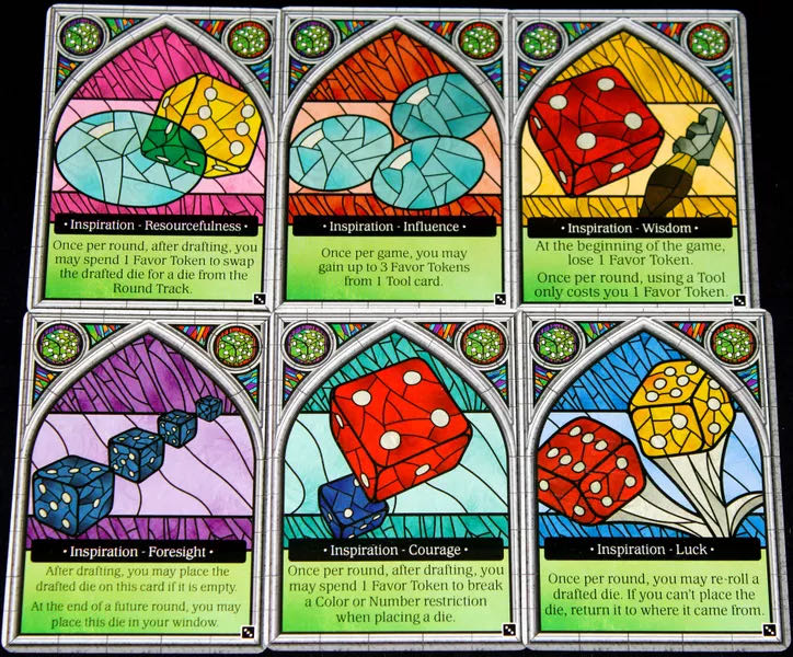 Sagrada: Passion  (1-4 Players) board game collectible [Barcode 728028465242] - Main Image 3