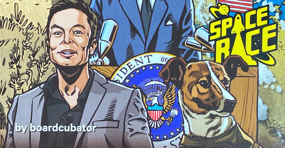 Space Race: The Card Game  (1-4) board game collectible [Barcode 8595028520064] - Main Image 4