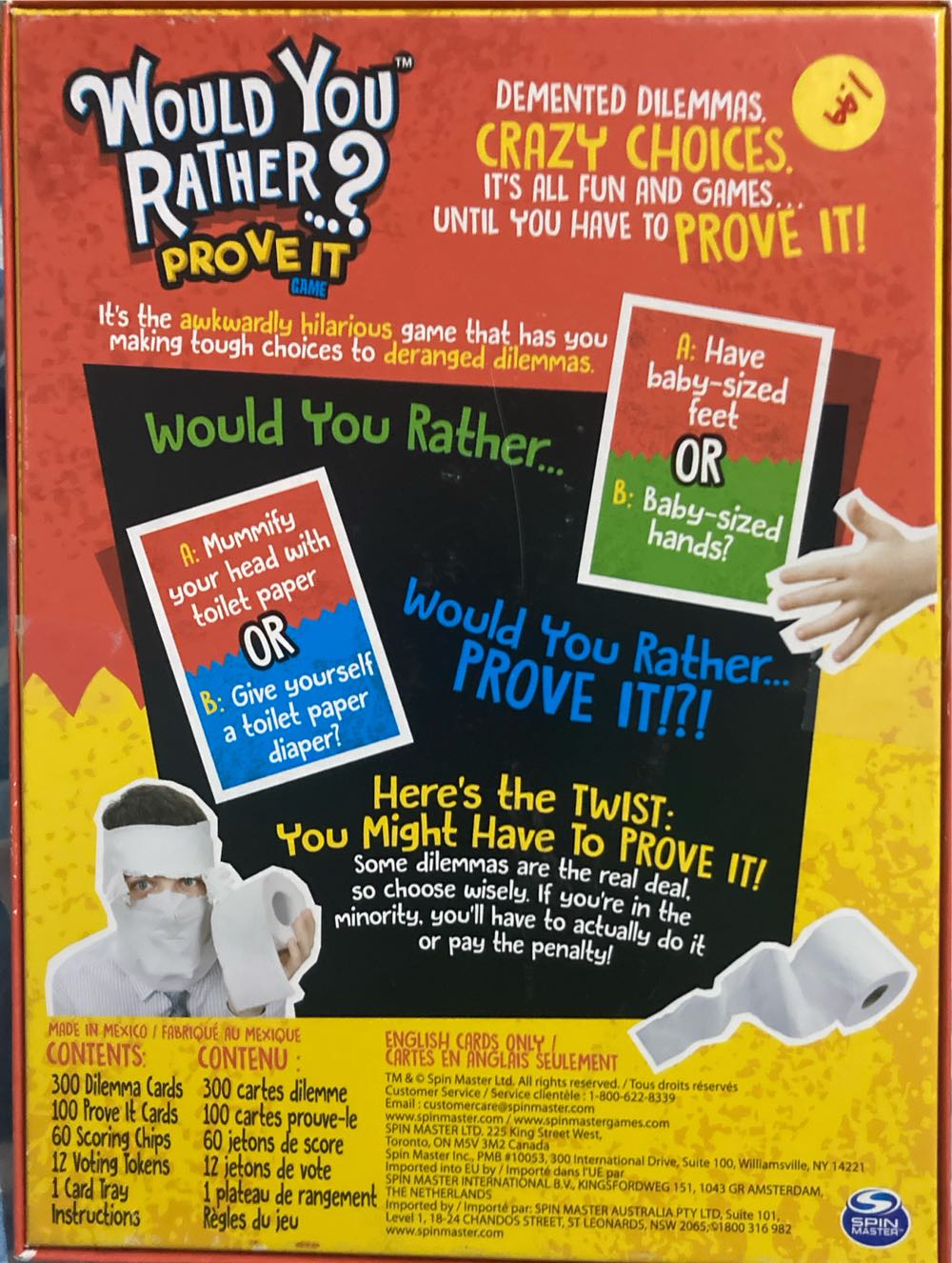 Would You Rather? Prove It!  (3-6) board game collectible [Barcode 778988267547] - Main Image 2