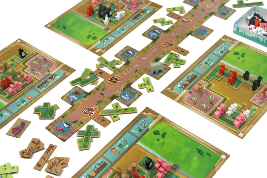 New York Zoo  (1-5 Players) board game collectible [Barcode 706949635715] - Main Image 3