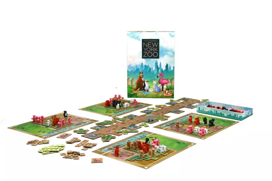 New York Zoo  (1-5 Players) board game collectible [Barcode 706949635715] - Main Image 4