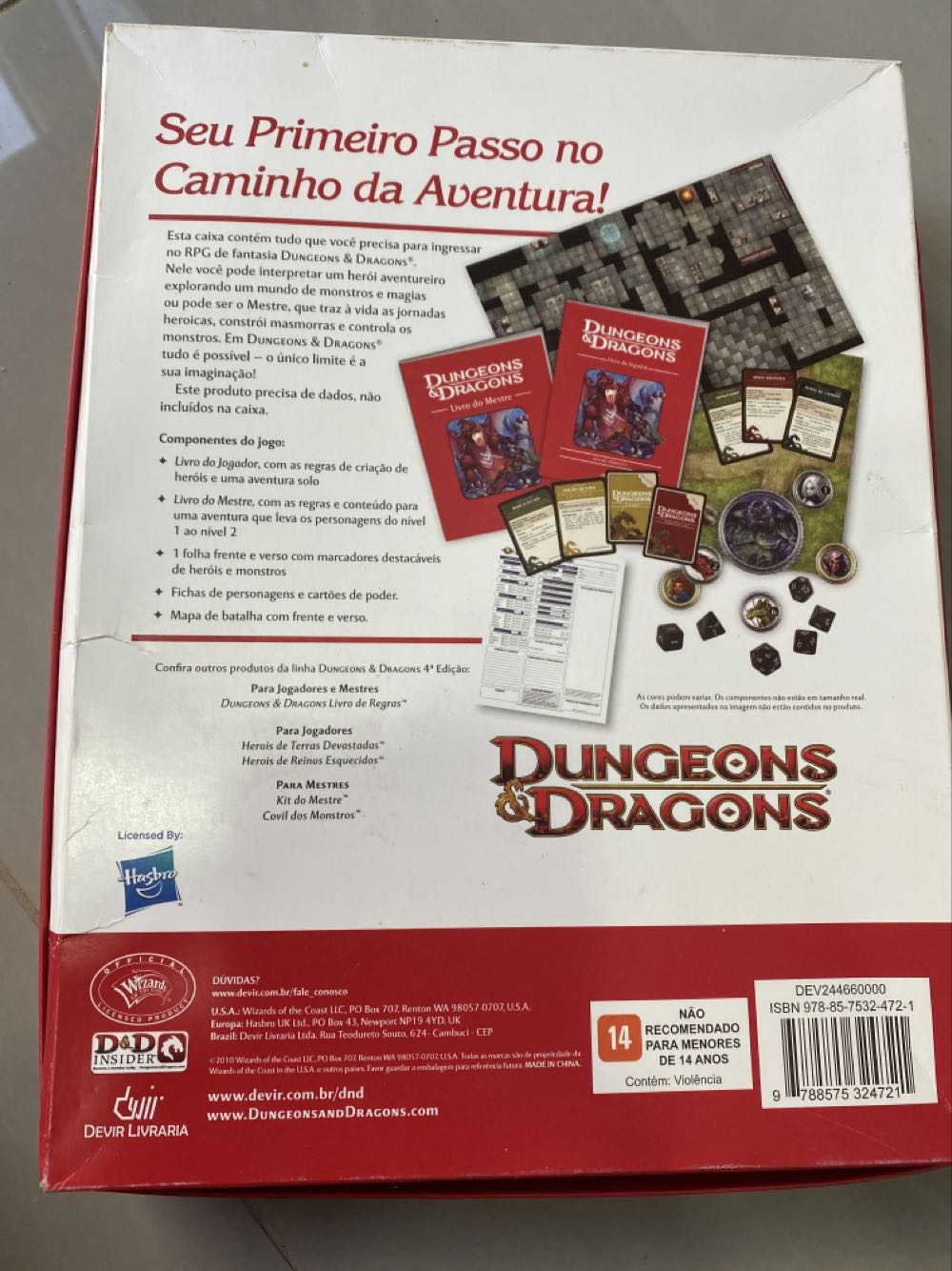Livro Dungeons & Dragons  board game collectible [Barcode 9788575324721] - Main Image 2