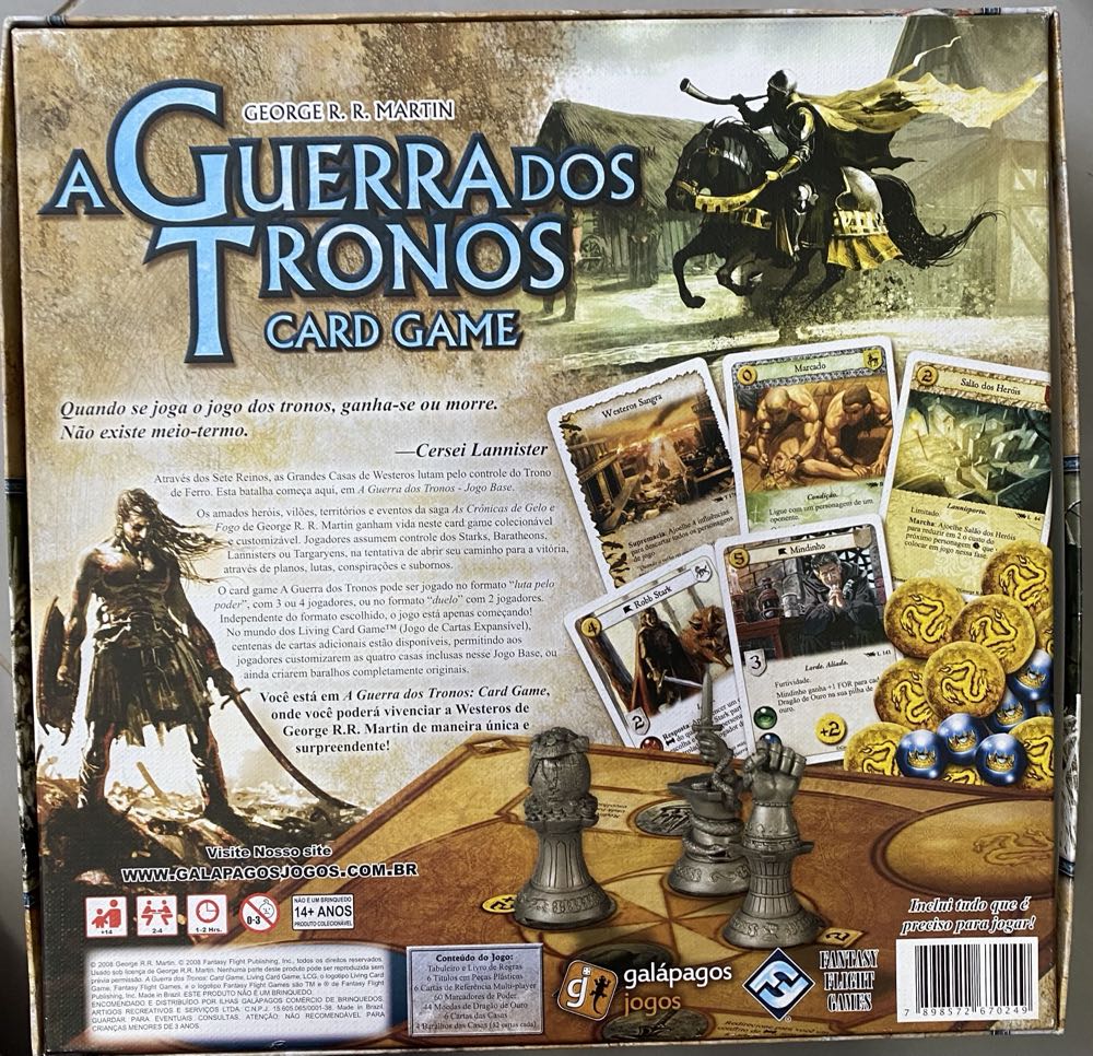 Guerra Dos Tronos A  board game collectible [Barcode 7898572670249] - Main Image 2
