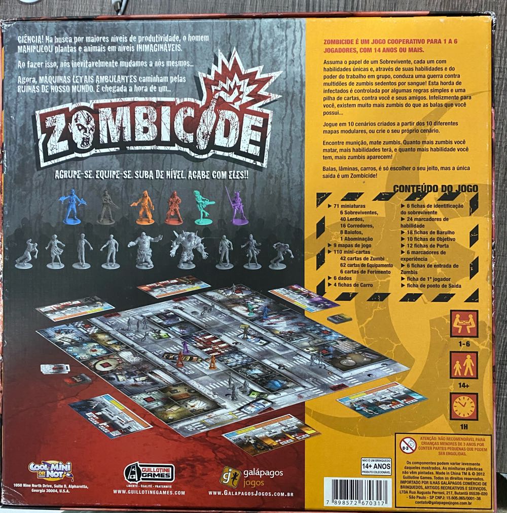 Zombocite  board game collectible [Barcode 7898572670317] - Main Image 2