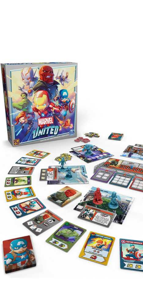 Marvel United  (1-4) board game collectible [Barcode 778988361245] - Main Image 3