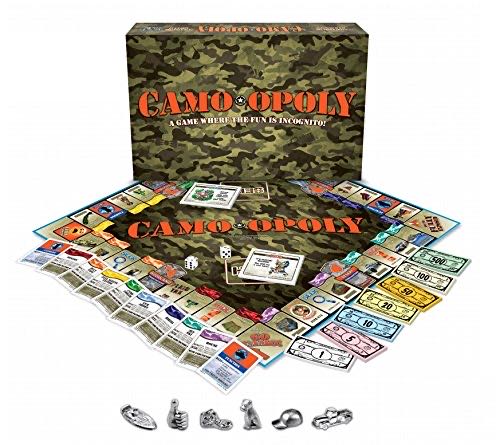 Camo-opoly Board Game  board game collectible [Barcode 730799002502] - Main Image 1