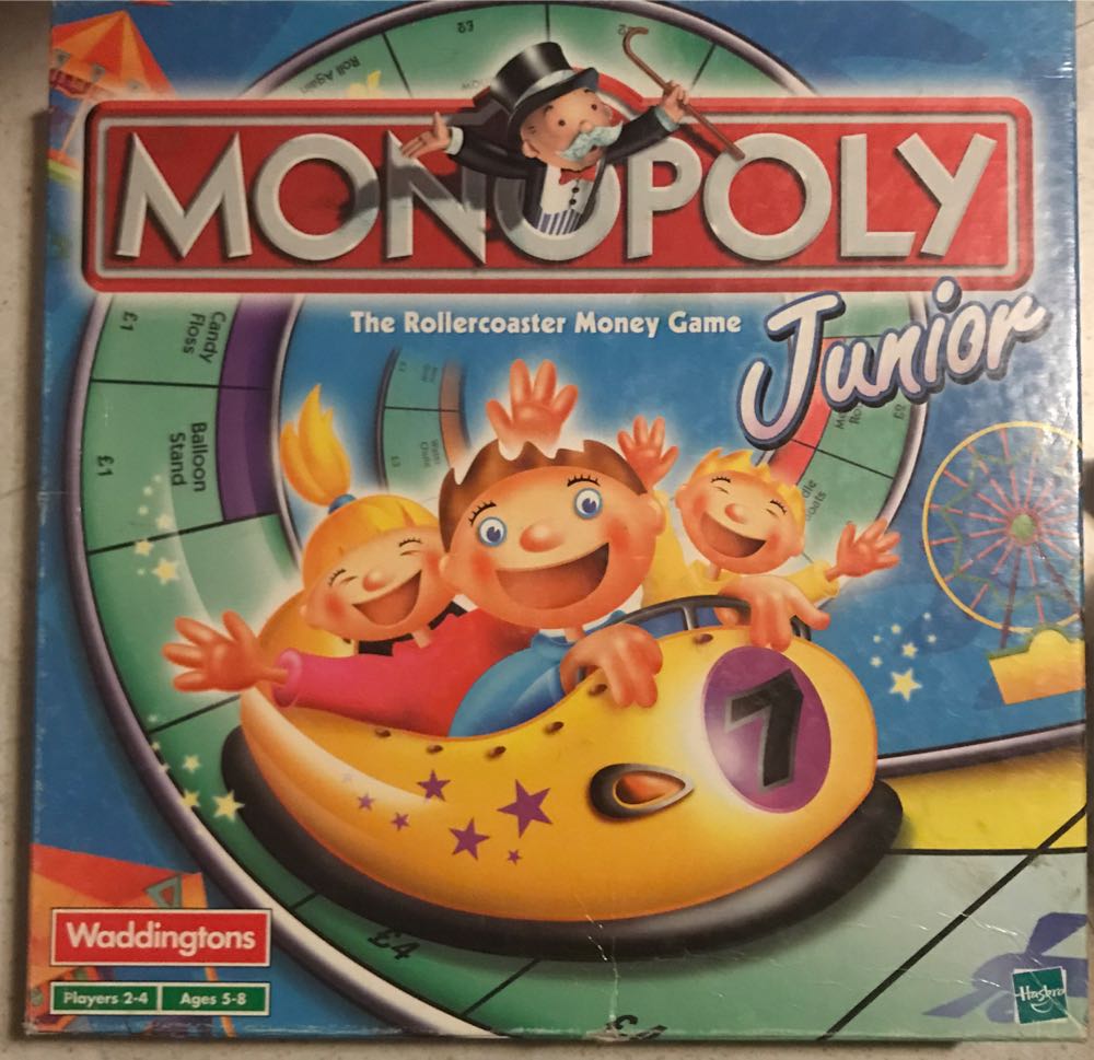 Waddington Monopoly Junior  board game collectible [Barcode 5011634440242] - Main Image 1