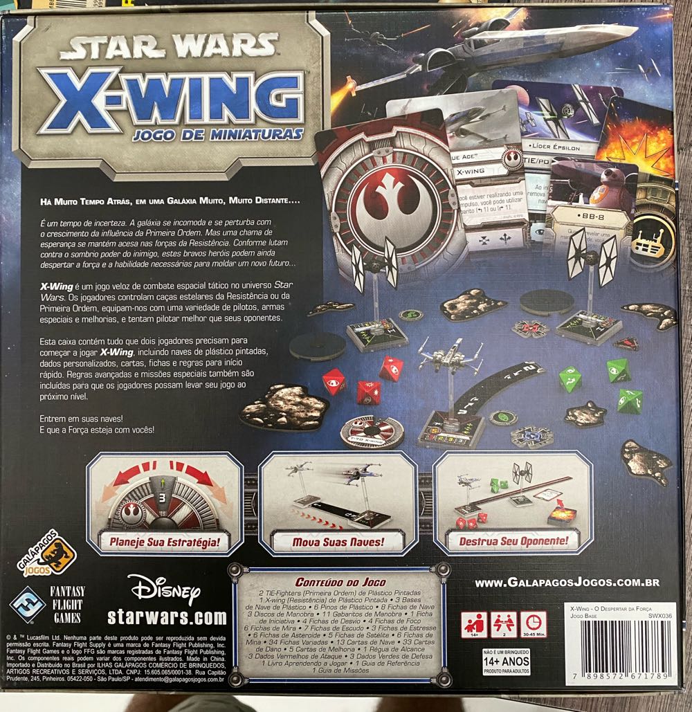 Star Wars - X-Wing  board game collectible [Barcode 7898572671789] - Main Image 2