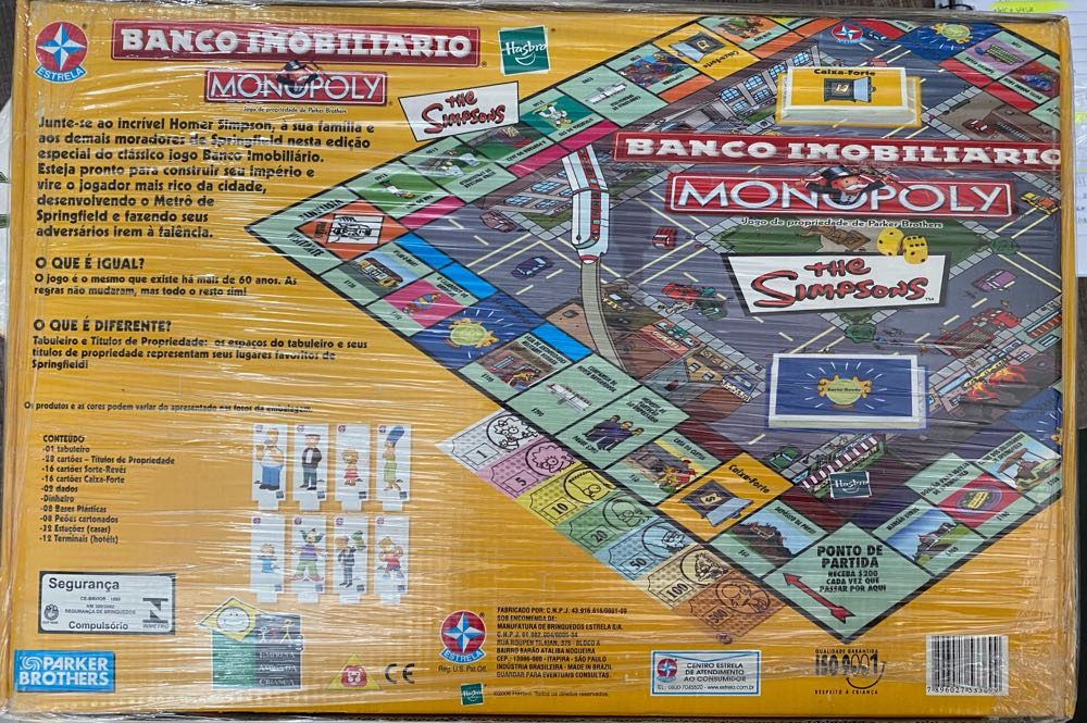 Banco Imobiliario Simpsons  board game collectible - Main Image 2