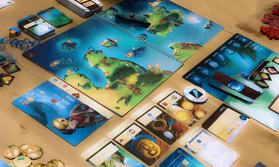 Sleeping Gods  (1-4) board game collectible - Main Image 3